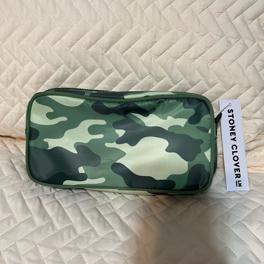 Stoney Clover Lane Camo Small Pouch.